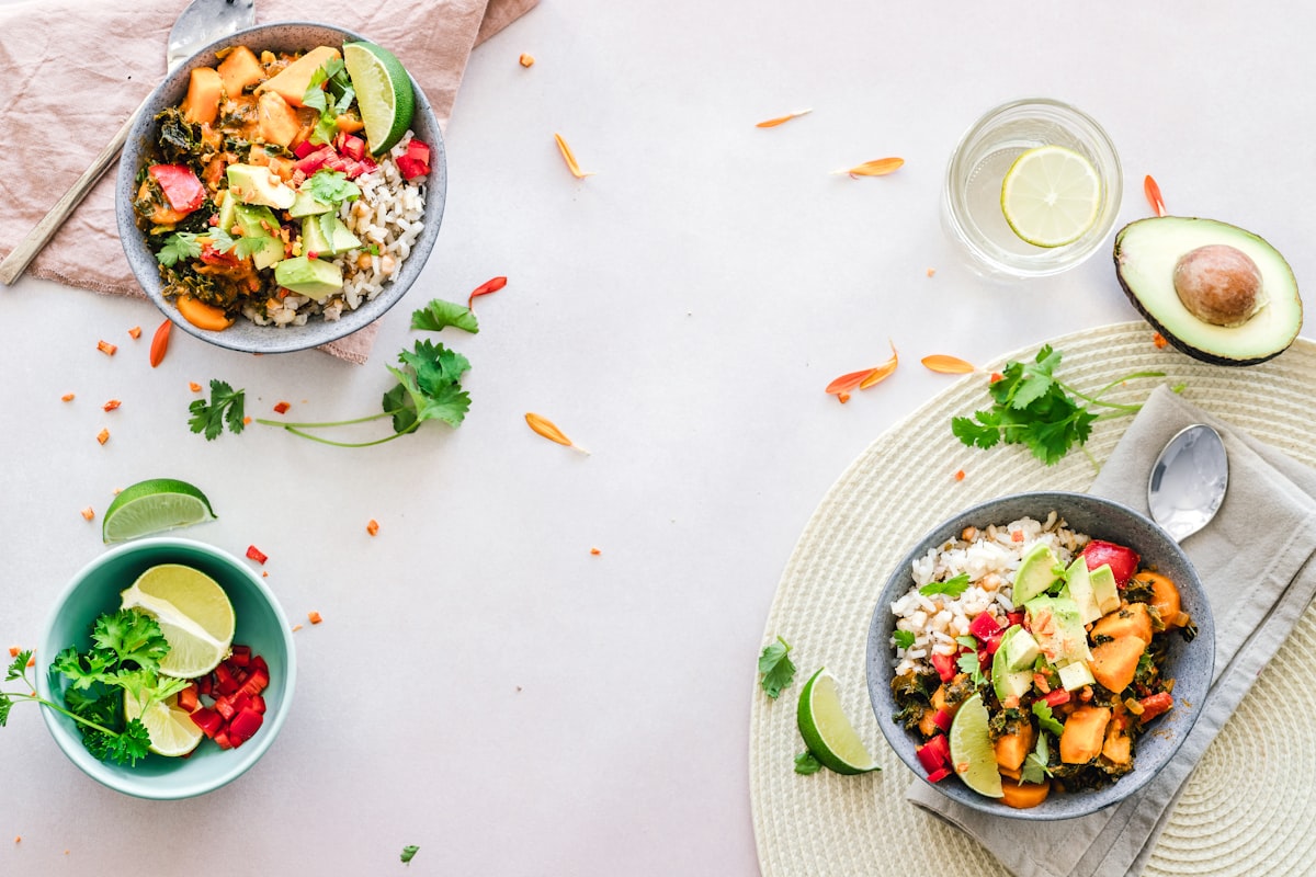 Healthy meal preparation